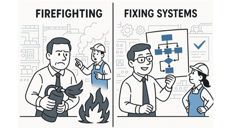 Blog 11 - Why Leaders Should Stop Fixing Problems (and Start Fixing Systems)